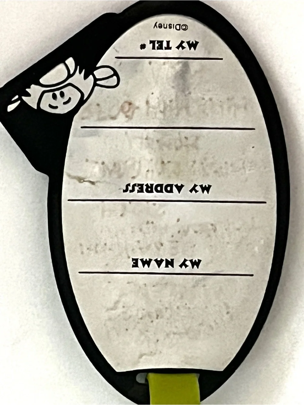 Disney rubber luggage